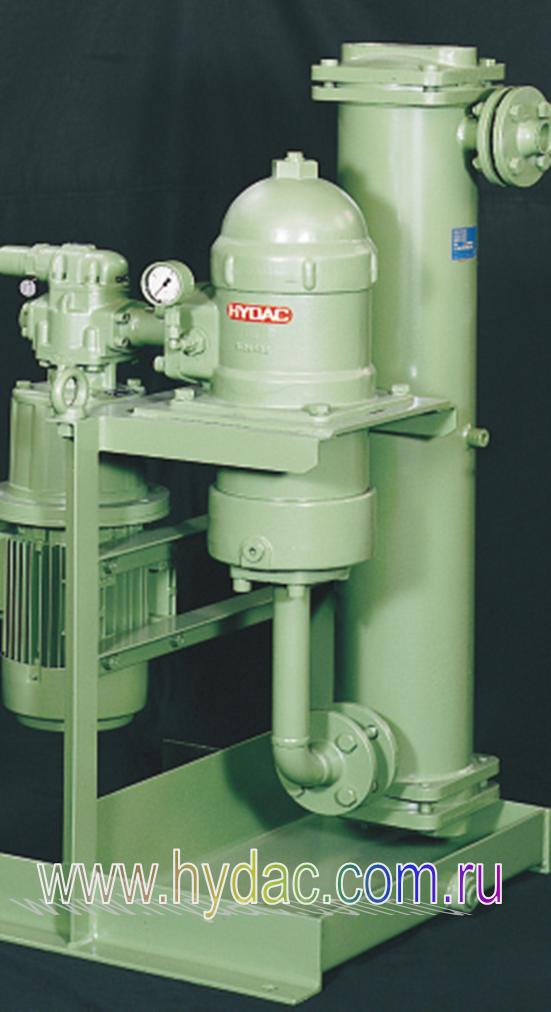 FK - стационарный агрегат производства H1dac, Германия, для циркуляционной фильтрации гидросистем и систем смазки